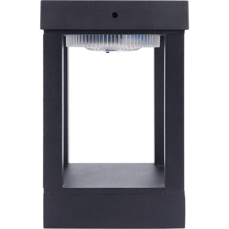 Aluminium-Außenlaternen, äußerst witterungsbeständig, solarbetrieben, mit automatischer Ein-/Ausschaltfunktion, geeignet für Gärten und Innenhöfe und können mit natürlichem Licht beleuchtet werden.
