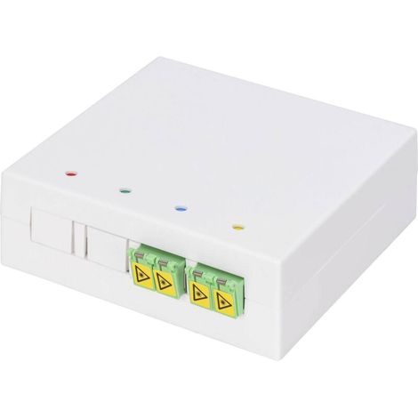 Boîtier Compact blanc 80x80x30 mm polycarbonate (1/5)
