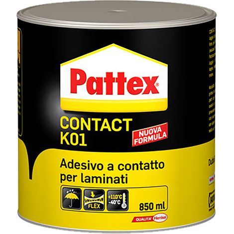 Pattex Adesivo a Contatto K01 12 Pezzi 850 ml