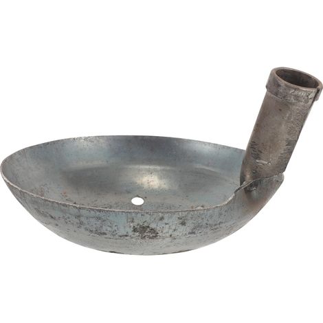 Pelle en métal vintage pour fontaines d'égouts et boue de drainage, design robuste pour un effet efficace (1/5)