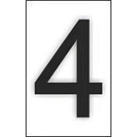 Adhesivo Para Señal Número 4 (Pack de 10 uds) SEKURECO                         76 x 230 mm (1/2)