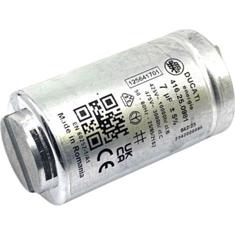 Condensateur pour Sèche-Linge ELECTROLUX 1256417013 (1/6)