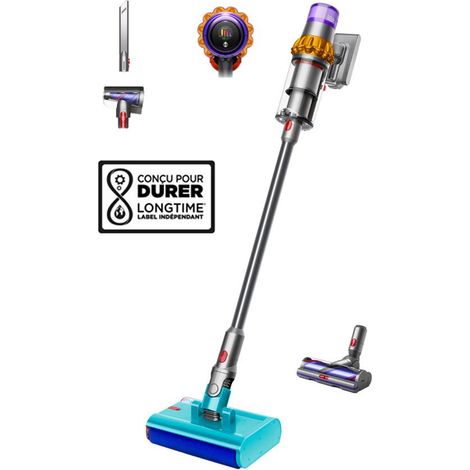 Aspirador escoba inalámbrico Dyson V15s Detect SubmarineTM gris