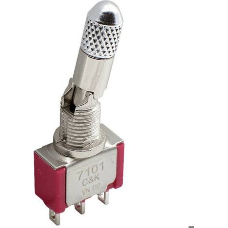 Interrupteur À Levier - Spdt - 5 A - 120 V Ac 28 V Dc - Étanchéité Ip67 - Montage En Tableau - 1 Pièce (1/2)