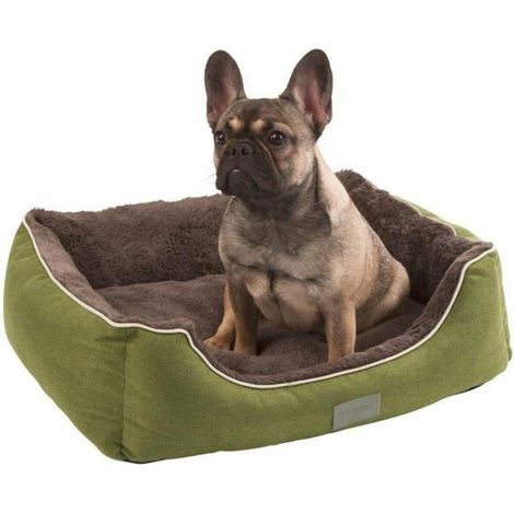 Kerbl Premium Hundebett Grau 50 x 40 x 15 cm
