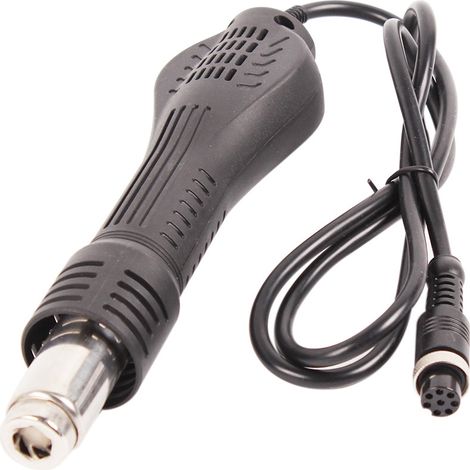 Poignée de pistolet à air chaud professionnelle, 24V, outil de remplacement pour station de soudage de retouche 858. (1/5)
