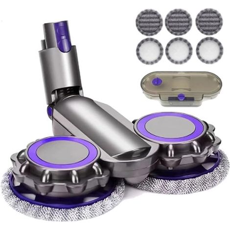 Spazzola elettrica compatibile con gli aspirapolvere Dyson V6, V7, V8, V10 e V11, con serbatoio dell'acqua e testine lavapavimenti (Colore: V7V8V10V11) (1/4)