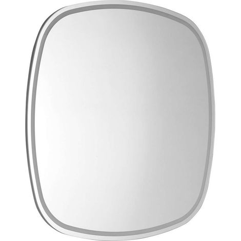 Sapho - Specchio Bruto con illuminazione a LED, 80x80 cm BU080 (1/5)