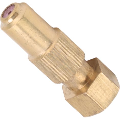 Buse de pulvérisation haute pression à filetage interne G3/8 en laiton céramique, outil d'arrosage pour jardinage et agriculture, trou de 1,5 mm (0,06 po). (1/5)
