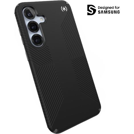 Speck Presidio2 Grip Magnet - Samsung Galaxy S25+ / 24+ MagSafe Hülle (Schwarz/Schiefergrau/Weiß) (1/5)