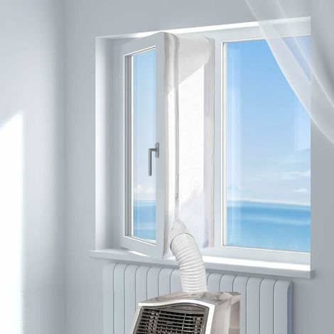 Universal window seal for portable air conditioner and clothes dryer (1/5)
