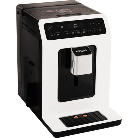 Krups Evidence EA8901 Freistehende vollautomatische Espressomaschine 2,3L 2Tassen White - Kaffeemaschine (Freistehend, Espressomaschine, 2,3 L, Integriertes Mahlwerk, 1450 W, Weiß) (1/4)