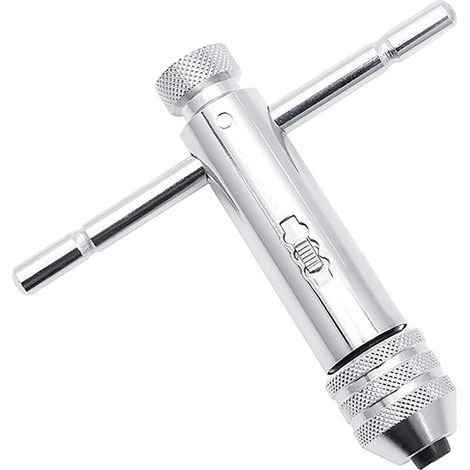 Porte-outils avec poignée coulissante pour taraud M5 - M12 Porte taraud réversible à cliquet (1/5)