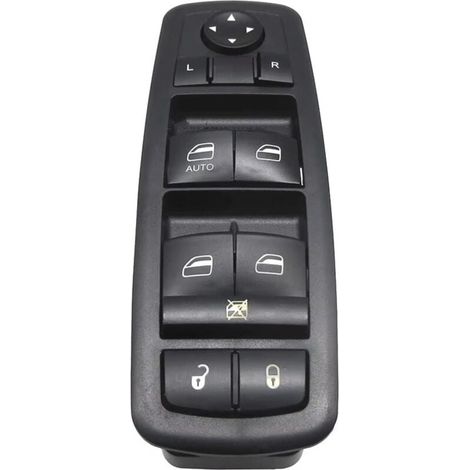 Fensterheber-Hauptschalter für Dodge Journey, Nitro, Jeep Liberty (2008–2012), Teilenummer 4602632AG, 4602632AH (Nachbau). (1/4)