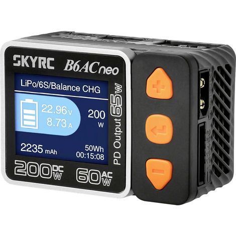 [NEUWERTIG] B-Ware SKYRC Modellbau Ladegerät Lader B6AC Neo LiPo LiIon NiMH Blei Akku RC Ladegerät (1/2)
