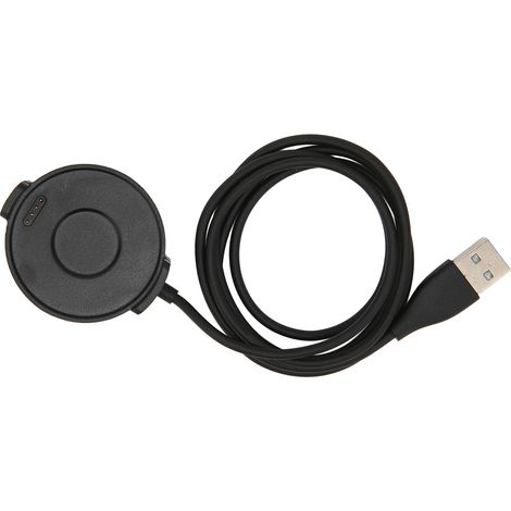 Chargeur magnétique 5V 500mA pour montre connectée Ticwatch Pro, câble noir 1m/3.3ft