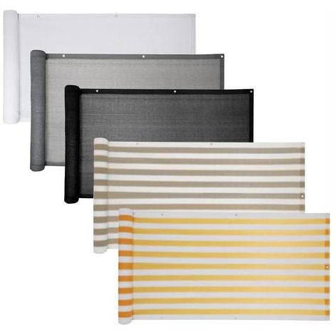 Balcon Terrasse couverte Bardage balcon 6 m Protection contre le soleil Anthrazit / 90x600cm (1/5)