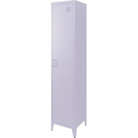 sweeek - Industrieller Schrank aus Stahl mit 4 Stauräumen