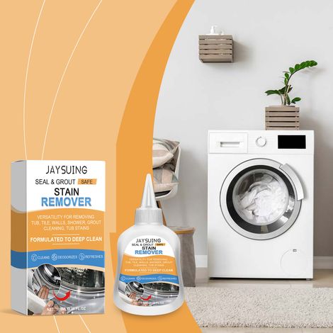 Multi-functional stain remover for drum washing machines, crevices, bathroom showers, and other stain removal - 100ml (1/5)