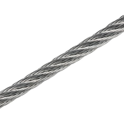 AMIG  Câble en acier  30127  Ø2 mm x 15 m  Acier  Galvanisé (1/5)