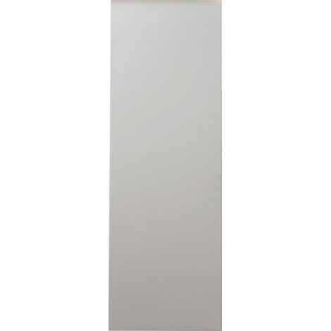 Centrale Brico – Porte coulissante en bois H.204 x l.73 cm – Âme alvéolaire – Finition prépeinte – Certification PEFC (1/5)