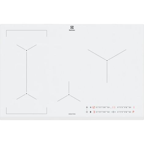 Electrolux EIL83443BW Bianco Da incasso 78 cm Piano cottura a induzione 4 Fornelli (1/6)