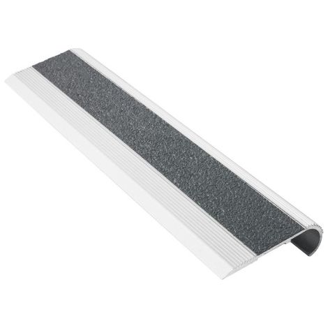 Profilé d'escalier TP44 à visser Alu ge/sw. Br44 x H17 x L1000 (Par 10) (1/4)