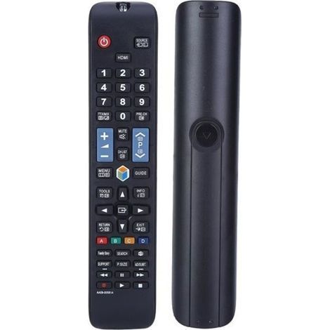 Universal Remote Control for Samsung LCD LED Smart TVs - Model AA59-00581A - Black (1/4)