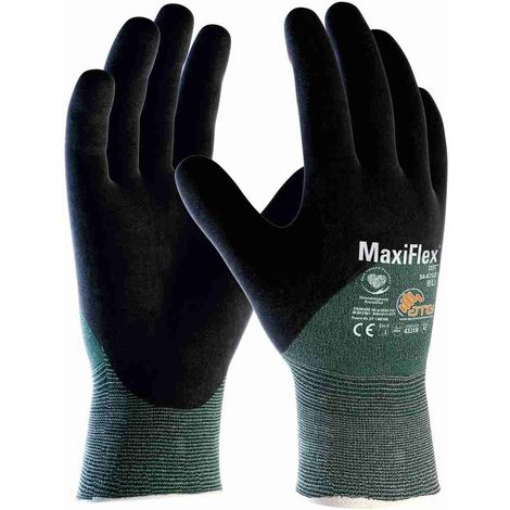 Guanti da lavoro ATG MaxiFlex 34-8753 - 9 (L) - Verde (1/2)