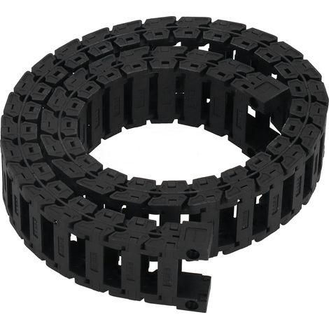 Chaîne porte-câbles de type pont, réservoir silencieux, porte-câbles en nylon, assemblage détachable, 0,7 mètre, S13 x 18 (1/5)