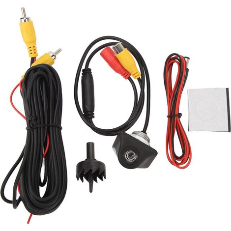 Telecamera posteriore grandangolare per visione notturna, adatta ai modelli Toyota, plug and play, con funzione di guida a distanza, installazione universale.