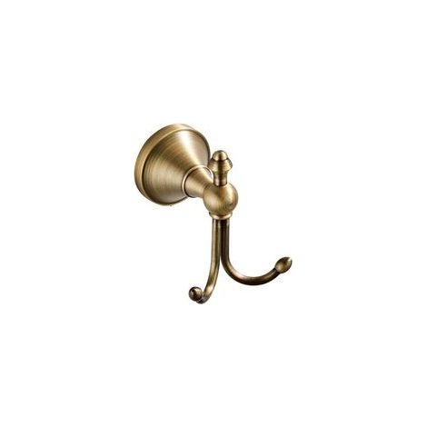Gancho para toallas de latón antiguo estilo vintage – Soporte de pared para toallas y abrigos