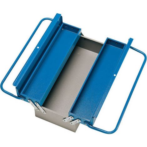 Caja de herramientas unior metal tool box 3 sistema palanca asas dobles (1/2)