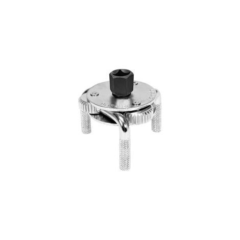 3-armiger Ölfilterschlüssel (3/8") 70-125 mm - Professionelles Universalwerkzeug für Kfz-Ölfilter - Crezuo