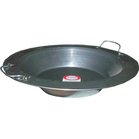 Braciere in lamiera da 44 cm con maniglie BR-44