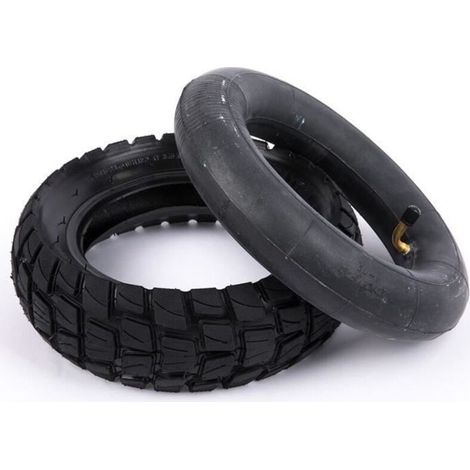 Phares,Chambre à air et pneu pour Scooter électrique 10 pouces 80-65-6, 10x3.0, pour Zero 10x KUGO grace - Package 4[A]