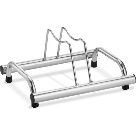 Andrys Rastrelliera Bici 1 Posto Basso (Argento)