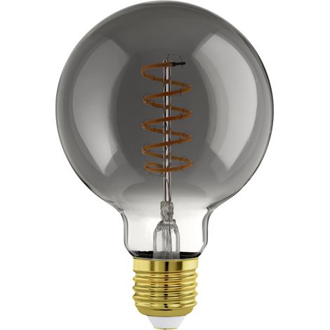 Lampe LED E27 dimmable, filament vintage spirale, ampoule Edison (1/5)