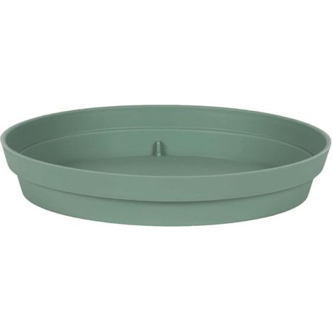 EDA – Soucoupe pour pot Ø 80 cm – Diamètre 54 cm – Vert laurier – Polypropylène – Fabrication française