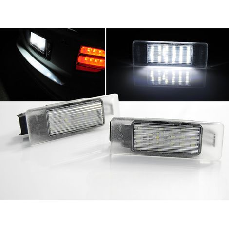 Paire feux de plaque Citroen C3/C5/Xsara/Berlingo/Saxo LED-41070227