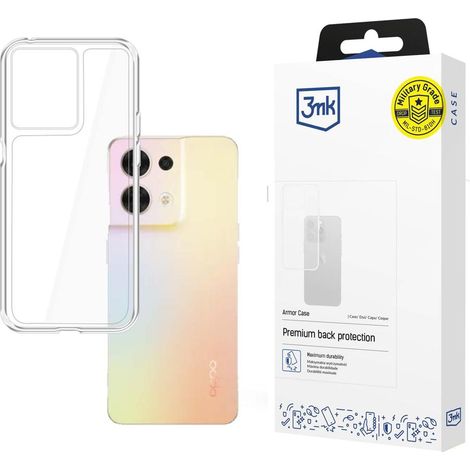 Coque noire blindée 3MK pour Oppo Reno 8 (1/2)