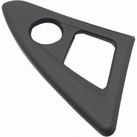 Habillage de cylindre de serrure de console pour BMW Série 5 F10 F11 F18 2010-2016, garniture de protection en plastique, pièce de rechange, finition noire, 1 unité (1/5)