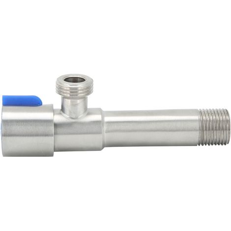 Eckventile für Küchen- und Badezimmerarmaturen aus Edelstahl 304, Wasserregelventil G1/2 Zoll (1/5)