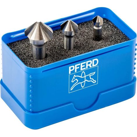 Conjunto de conector HSS HIJO SET KES HSS DIN 335 C90 ° 3