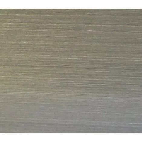 Seuil adhésivé extra plat Dinac - Largeur 25 mm. - Brossé titane - ép. 2 mm