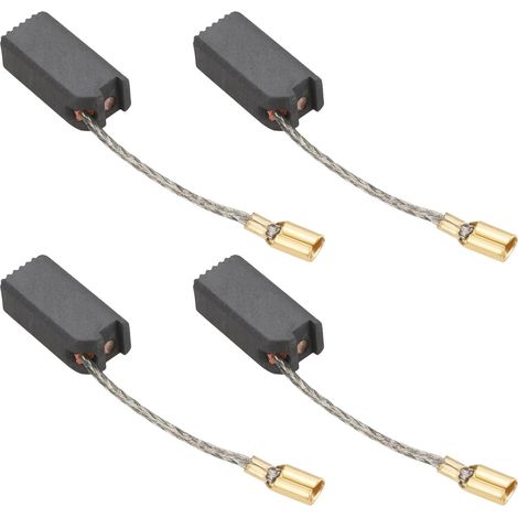 Lot de 4 balais de charbon compatibles avec meuleuse LD 15-10 125 LD 15-10 125 R - 6,3 x 8 x 16 mm (1/5)