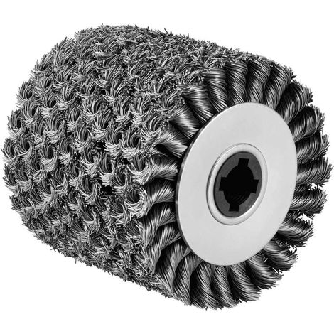 Drahtbürste-B 120 x 100 mm für Einhell Bürstenschleifer TP-BR 18/32 Li Parkside (1/2)
