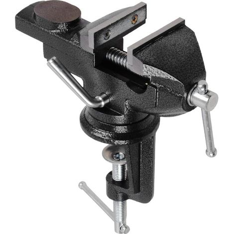 Étau rotatif à 360° avec une largeur de serrage de 50/60/70/80 mm. Étau d'établi pour le travail du bois et la découpe (80 mm). (1/5)