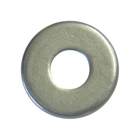 Rondella piatta larga in acciaio zincato da 8 mm, 28 pezzi.