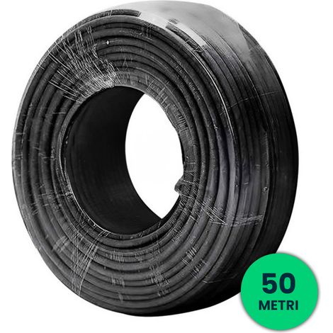 V-Tac – Câble solaire unipolaire 6mm pour systèmes photovoltaïques – Résistant UV – Longueur 50m – Conducteur cuivre flexible – 11830 (1/5)